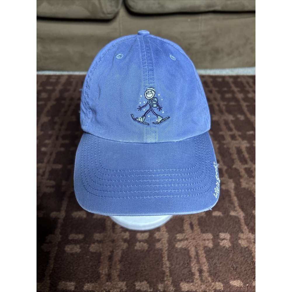 Life Is Good; Blue‎ Skiing Adjustable Hat